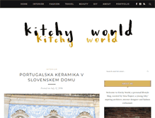Tablet Screenshot of kitchyworld.com
